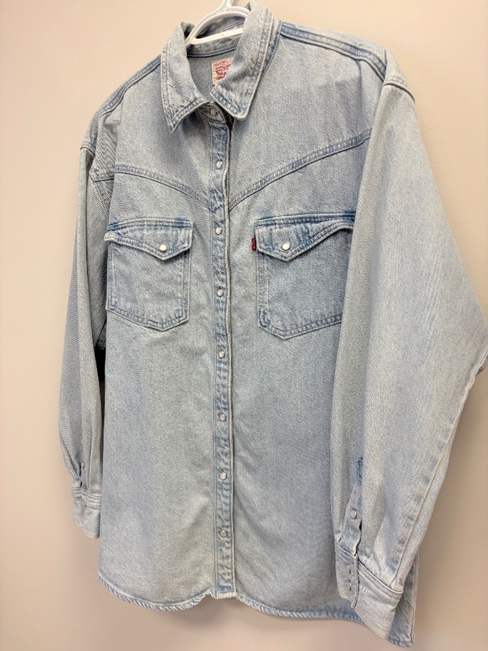 Denim overshirt